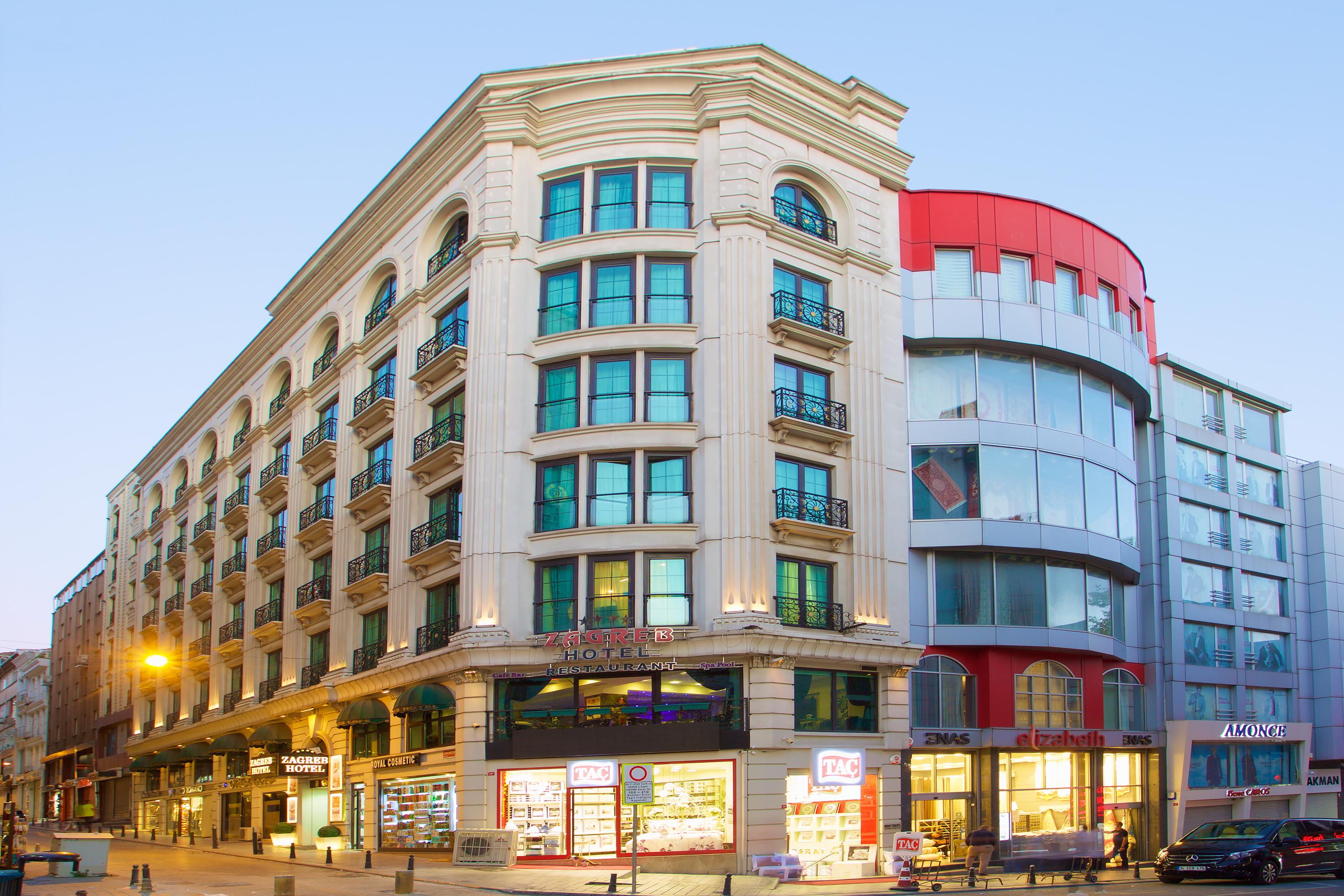 Zagreb Hotel Istanbul Ngoại thất bức ảnh