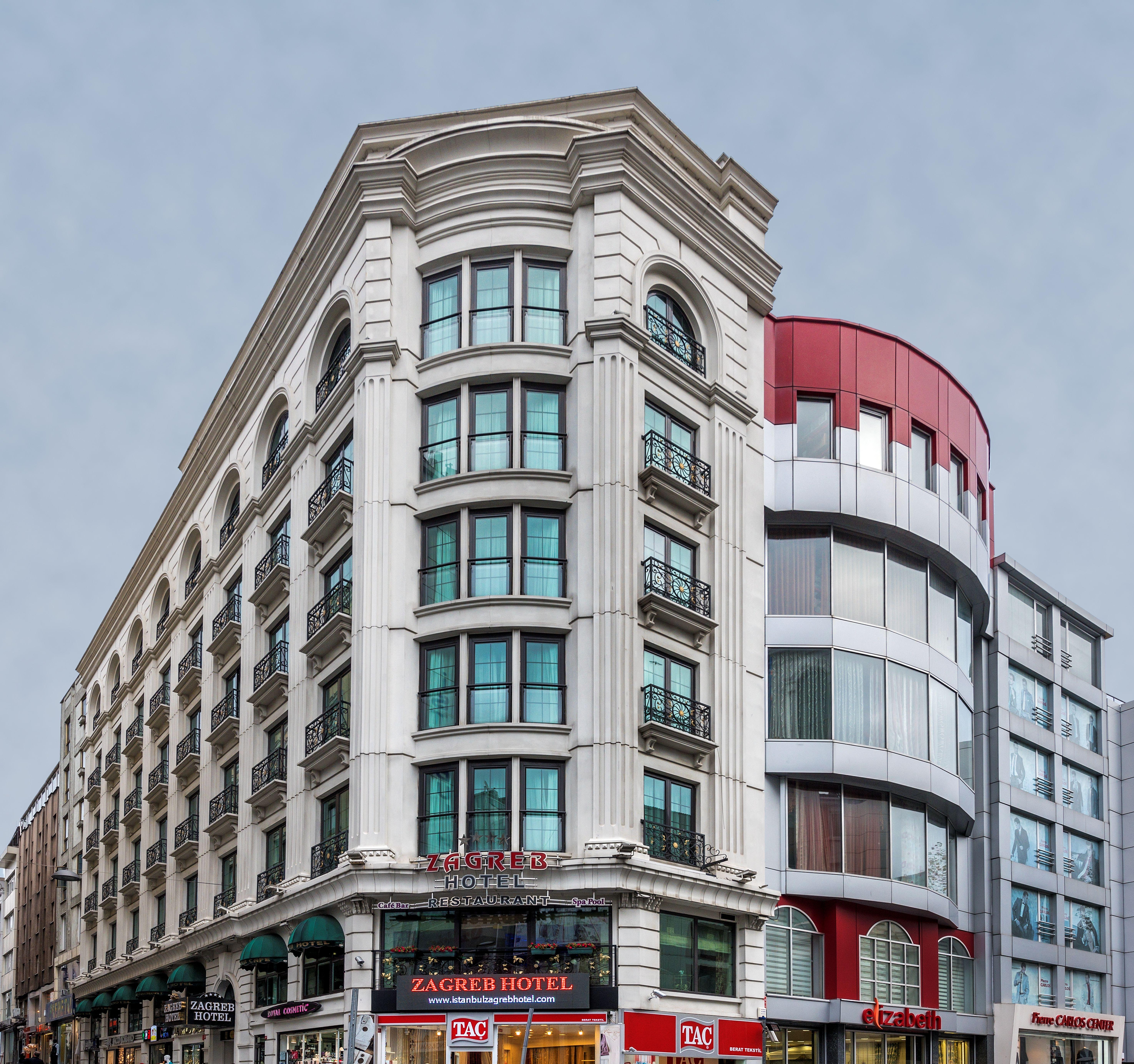 Zagreb Hotel Istanbul Ngoại thất bức ảnh
